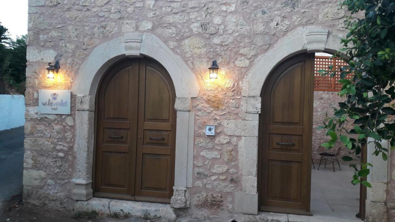 Wild Violet Villa: An Old Vision Of Luxury Melidhonion  Экстерьер фото